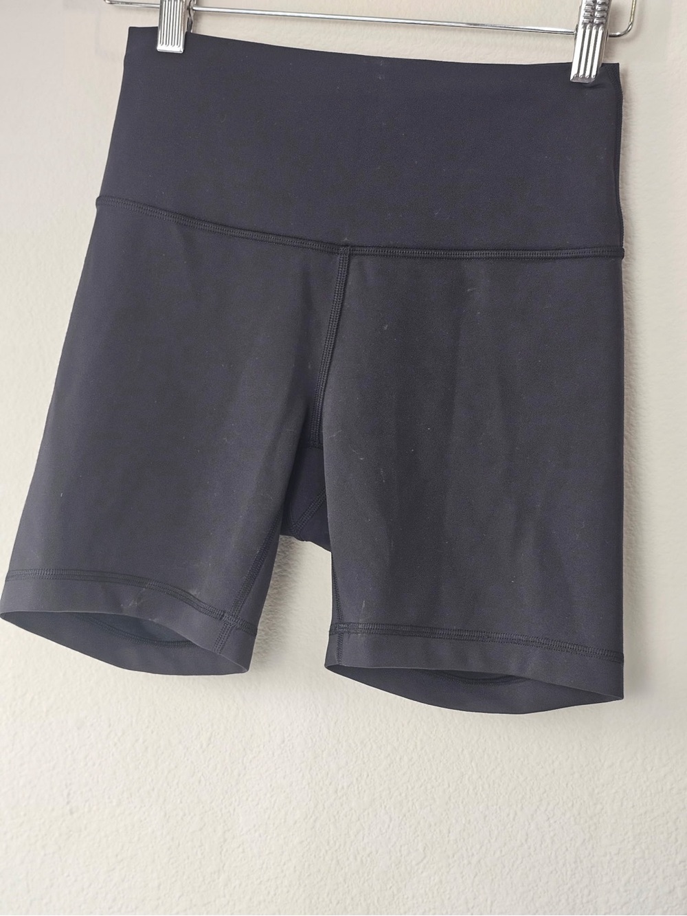 lululemon athletica Black High-Rise Bike Shorts